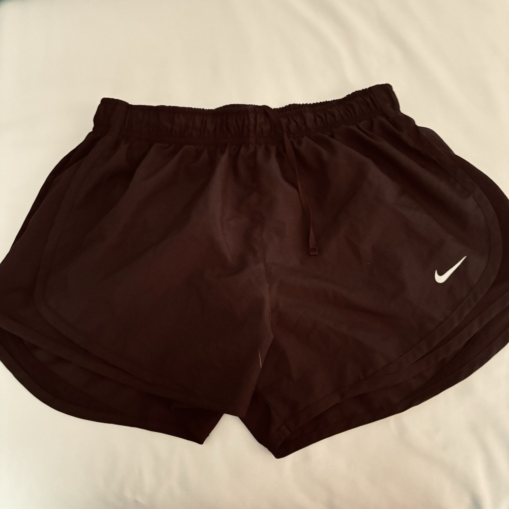 Nike Women's Tempo Running Short  Brief Liner Athletic Black Activewear M Drift